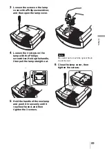 Preview for 69 page of Sony VPL-VW85 - Bravia Sxrd 1080p Home Cinema Projector Operating Instructions Manual