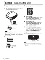 Предварительный просмотр 4 страницы Sony VPL-VW885ES Quick Reference Manual