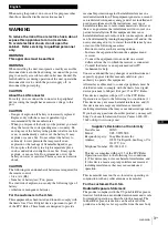 Preview for 3 page of Sony VPL-VW915ES Quick Reference Manual