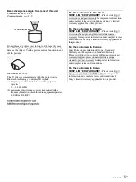 Preview for 5 page of Sony VPL-VW915ES Quick Reference Manual