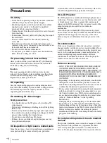 Preview for 6 page of Sony VPL-VW915ES Quick Reference Manual