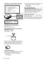 Preview for 18 page of Sony VPL-VW915ES Quick Reference Manual