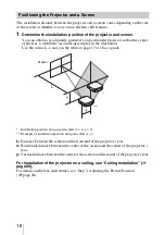 Preview for 16 page of Sony VPL-VW95ES Operating Instructions Manual