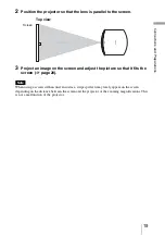 Предварительный просмотр 19 страницы Sony VPL-VW95ES Operating Instructions Manual