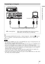 Preview for 27 page of Sony VPL-VW95ES Operating Instructions Manual