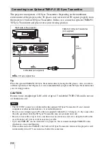 Preview for 28 page of Sony VPL-VW95ES Operating Instructions Manual