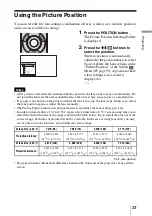 Preview for 33 page of Sony VPL-VW95ES Operating Instructions Manual