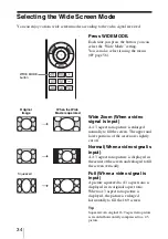 Preview for 34 page of Sony VPL-VW95ES Operating Instructions Manual