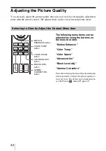 Preview for 42 page of Sony VPL-VW95ES Operating Instructions Manual