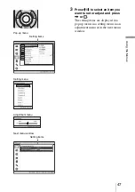 Preview for 47 page of Sony VPL-VW95ES Operating Instructions Manual