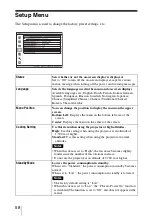 Preview for 58 page of Sony VPL-VW95ES Operating Instructions Manual