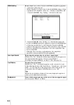 Preview for 62 page of Sony VPL-VW95ES Operating Instructions Manual