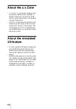 Preview for 68 page of Sony VPL-VW95ES Operating Instructions Manual