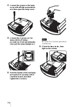 Preview for 76 page of Sony VPL-VW95ES Operating Instructions Manual