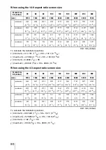 Preview for 90 page of Sony VPL-VW95ES Operating Instructions Manual