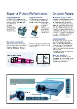 Preview for 4 page of Sony VPL-W400Q Brochure & Specs