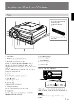 Preview for 7 page of Sony VPL-W400Q Operating Instructions Manual