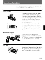 Preview for 35 page of Sony VPL-X1000E Operating Instructions Manual