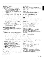 Preview for 11 page of Sony VPL-X2000E Operating Instructions Manual