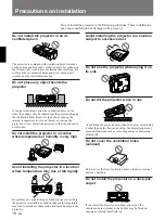 Preview for 18 page of Sony VPL-X2000E Operating Instructions Manual