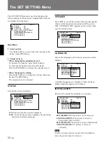 Preview for 30 page of Sony VPL-X2000E Operating Instructions Manual