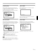 Preview for 31 page of Sony VPL-X2000E Operating Instructions Manual