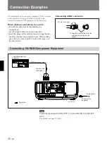 Preview for 42 page of Sony VPL-X2000E Operating Instructions Manual