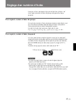 Preview for 103 page of Sony VPL-X2000E Operating Instructions Manual