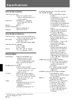 Preview for 168 page of Sony VPL-X2000E Operating Instructions Manual