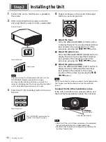 Preview for 10 page of Sony VPL-XW6000 Setup Manual