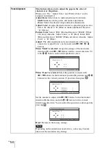 Предварительный просмотр 50 страницы Sony VPLGH10 Operating Instructions Manual