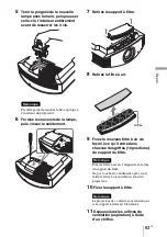 Предварительный просмотр 135 страницы Sony VPLGH10 Operating Instructions Manual