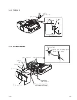 Предварительный просмотр 9 страницы Sony VPLGH10 Service Manual