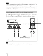 Предварительный просмотр 16 страницы Sony VPLGT100 Operating Instructions Manual