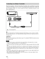 Предварительный просмотр 18 страницы Sony VPLGT100 Operating Instructions Manual