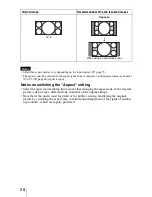 Предварительный просмотр 28 страницы Sony VPLGT100 Operating Instructions Manual