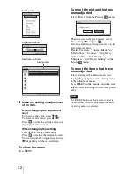 Предварительный просмотр 32 страницы Sony VPLGT100 Operating Instructions Manual