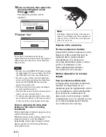 Предварительный просмотр 64 страницы Sony VPLGT100 Operating Instructions Manual