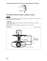 Предварительный просмотр 82 страницы Sony VPLGT100 Operating Instructions Manual