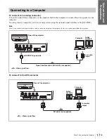 Preview for 17 page of Sony VPLHS20 - Cineza Digital Home Entertainment LCD Projector Operating Instructions Manual