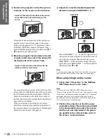 Preview for 22 page of Sony VPLHS20 - Cineza Digital Home Entertainment LCD Projector Operating Instructions Manual