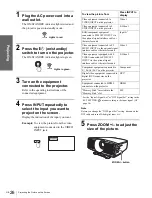 Preview for 26 page of Sony VPLHS20 - Cineza Digital Home Entertainment LCD Projector Operating Instructions Manual