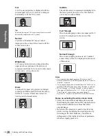 Preview for 28 page of Sony VPLHS20 - Cineza Digital Home Entertainment LCD Projector Operating Instructions Manual