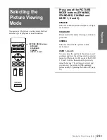 Preview for 29 page of Sony VPLHS20 - Cineza Digital Home Entertainment LCD Projector Operating Instructions Manual