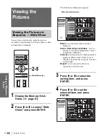 Preview for 44 page of Sony VPLHS20 - Cineza Digital Home Entertainment LCD Projector Operating Instructions Manual