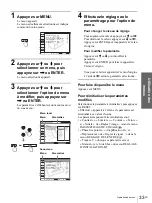 Preview for 111 page of Sony VPLHS20 - Cineza Digital Home Entertainment LCD Projector Operating Instructions Manual