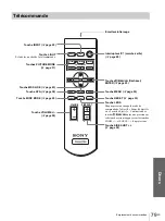 Preview for 157 page of Sony VPLHS20 - Cineza Digital Home Entertainment LCD Projector Operating Instructions Manual