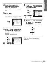 Preview for 183 page of Sony VPLHS20 - Cineza Digital Home Entertainment LCD Projector Operating Instructions Manual