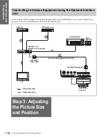 Предварительный просмотр 14 страницы Sony VPLHS3 - Cineza Digital Home Entertainment LCD Front Projector Operating Instructions Manual