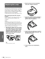 Предварительный просмотр 36 страницы Sony VPLHS3 - Cineza Digital Home Entertainment LCD Front Projector Operating Instructions Manual